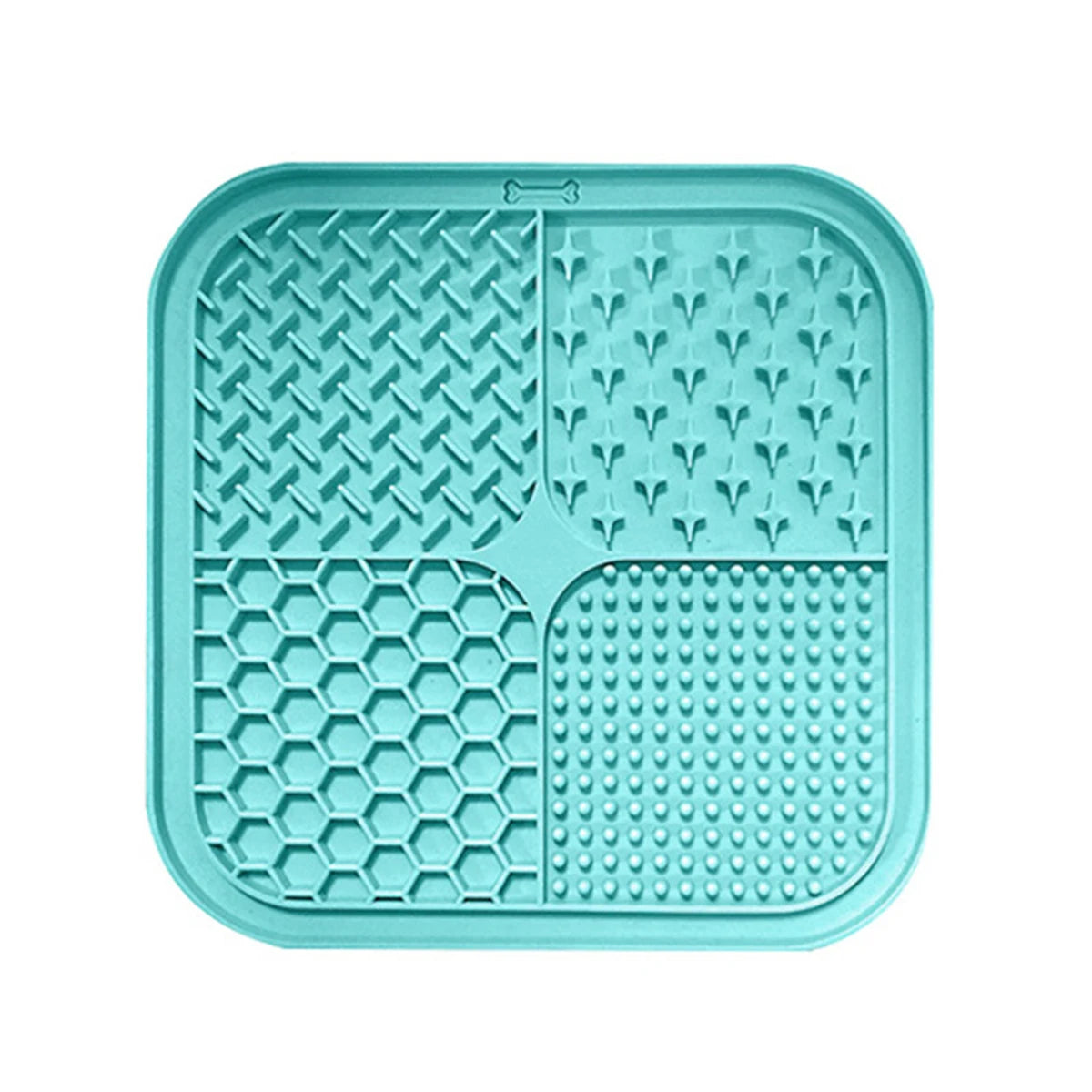 PawsSlow Pet Lick Mat – Slow Feeder Mat with Suction Cups for Dogs & Cats