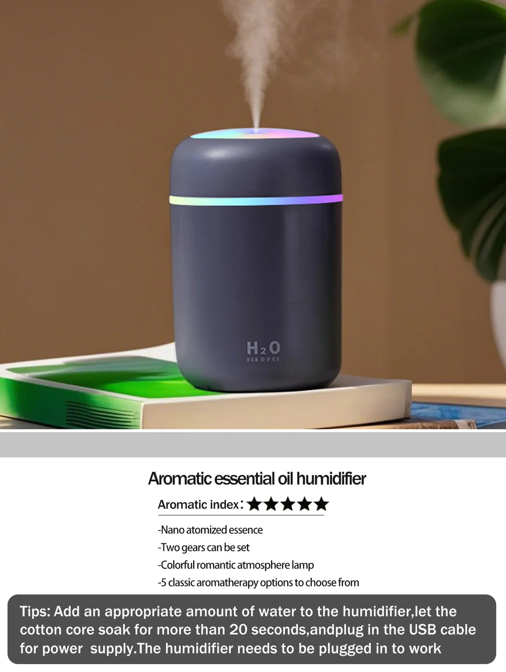 AromaMist diffuser lifestyle view