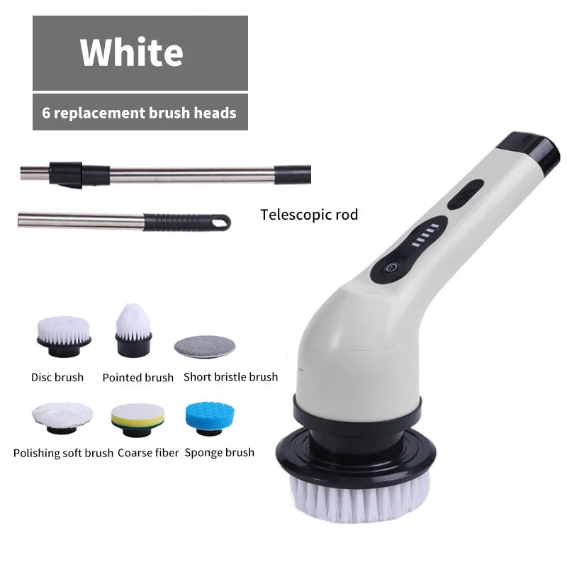 Spin scrubber set