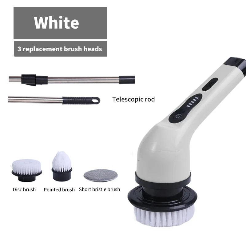 SpinClean 9-in-1 electric spin scrubber