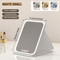 LED vanity makeup mirror white