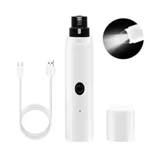 PawTrim pet nail grinder, white