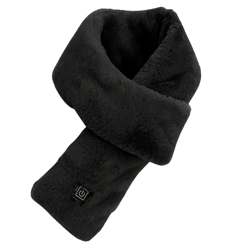WinterWarm USB Heated Scarf – 3 Heat Settings Neck Warmer for Men & Women