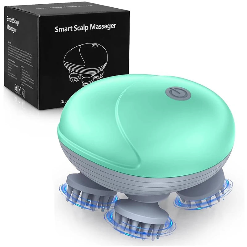 ScalpSoothe massager in use