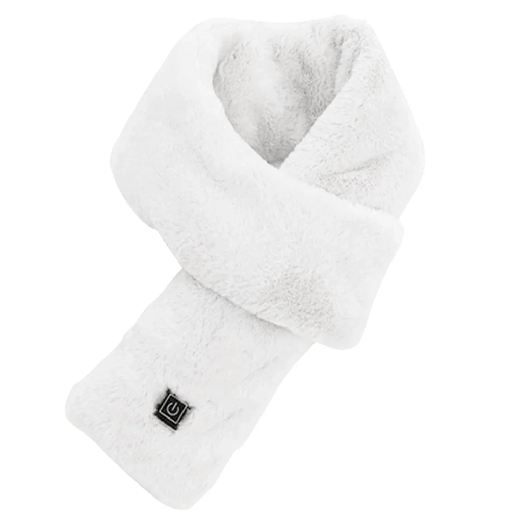WinterWarm USB Heated Scarf – 3 Heat Settings Neck Warmer for Men & Women