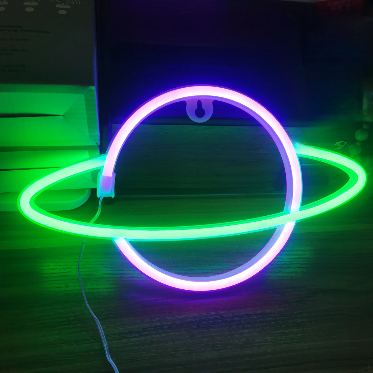 Halloween LED Bat Neon Wall Light – USB/Battery Powered, Spooky Party Decor