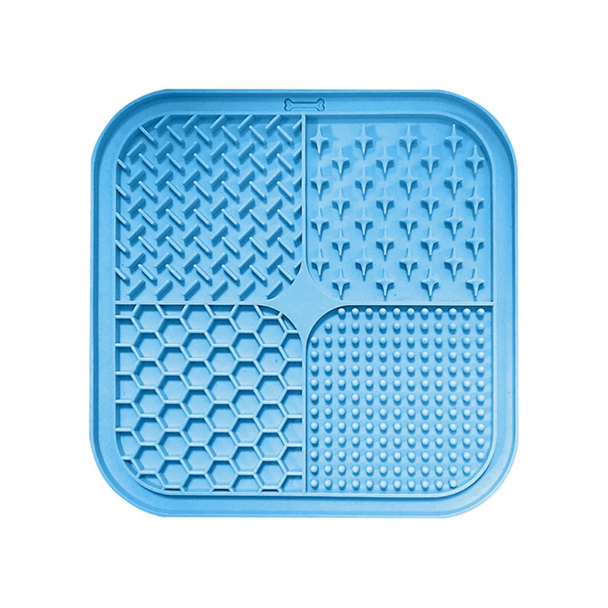 PawsSlow Pet Lick Mat – Slow Feeder Mat with Suction Cups for Dogs & Cats