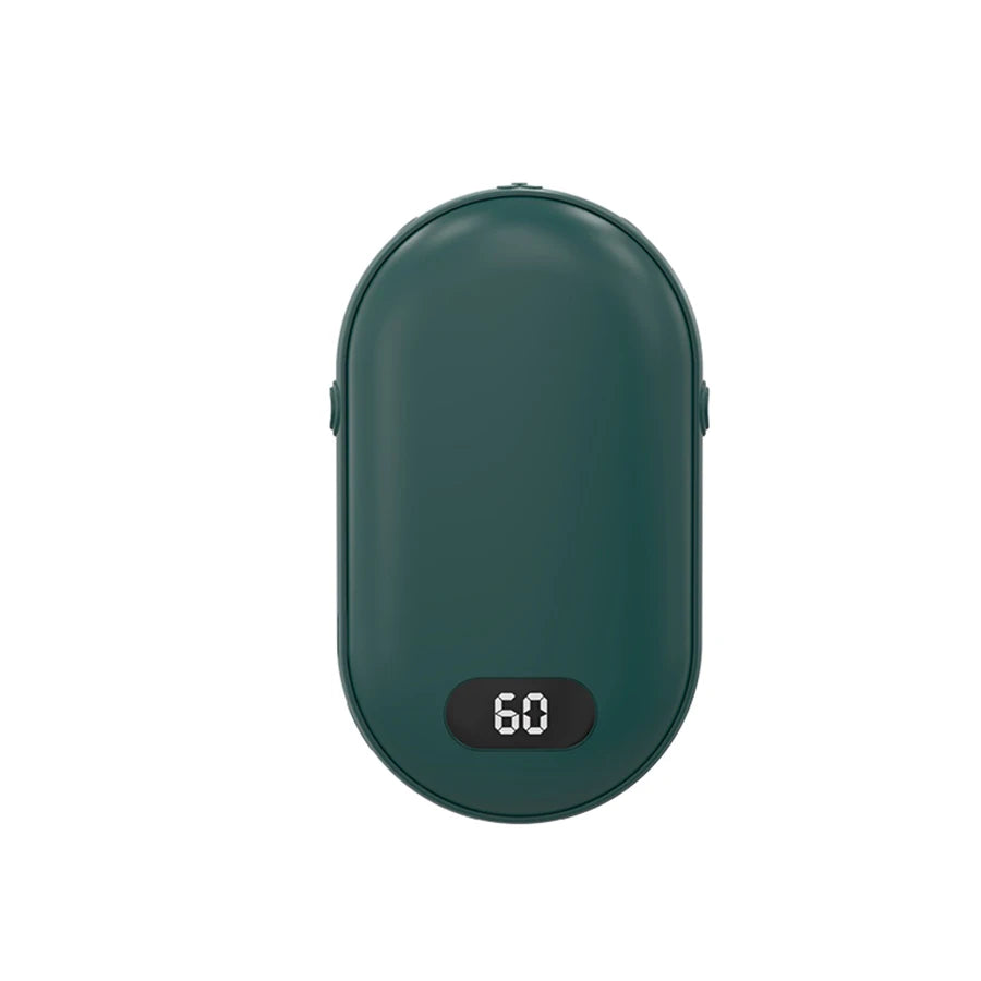 Rechargeable Hand Warmer – Double-Sided Pocket Heater, USB-C Charging, 2 Heat Settings