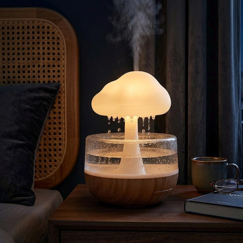 Nimbus Rain Cloud Humidifier Lamp
